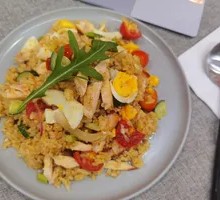 Chicken and Vegetable Fried Rice