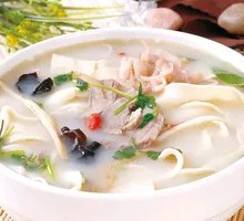 Pork Rib Noodle Stew