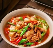 Stir-Fried Pork with Knife-Handed Noodles