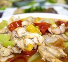 Pickled Pepper Frog Rice Noodles