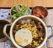 Sauce Pork Fried Rice