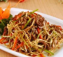 Bamboo Shoots and Pork Strips