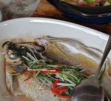 Steamed White Fish