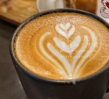 Smoked Sicilian Ice Cream Latte