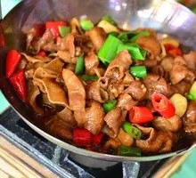 Spicy Pork Intestines Stir-fry