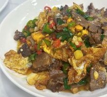 Stir-fried Boneless Pork with Fried Egg