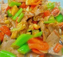 Stir-fried猪 Liver