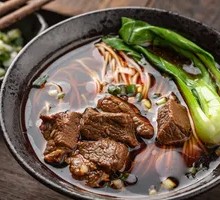 Beef Brisket and Fish Dumpling Noodles