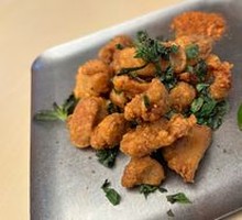 Fried Lion's Mane Mushroom