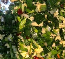 Scallion Stir-fried Eggs