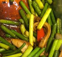 Garlic Chives Beef Tripe