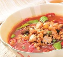 Jumping Frog with Spicy Sauce