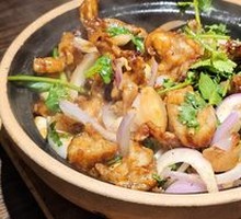 Bamboo Shoot and Frog Stir-fry