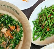 Bean Sprout and String Bean Stir-fry