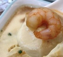 Steamed Shrimp and Egg Custard