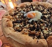 Black Truffle Mushroom Pizza