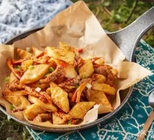 Flavorful Stir-Fried Naan