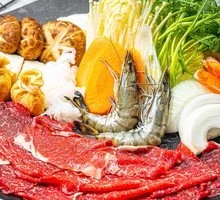 Shrimp and Wagyu Sukiyaki