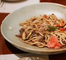 Beef Stir-Fried Udon
