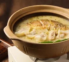 Snow Cabbage and Yellow Croaker Dumplings