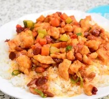 Kung Pao Chicken Rice Bowl