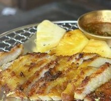 Grilled Pork Neck Meat