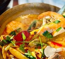 Shrimp Tom Yum Seafood Soup