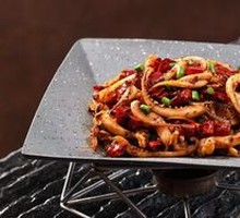 Grilled Squid Tentacles