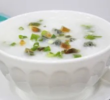Century Egg and Pork Porridge