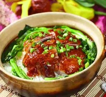 Braised Goose Clay Pot Rice