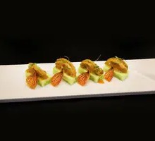 Jade Melon Sesame Sauce Abalone