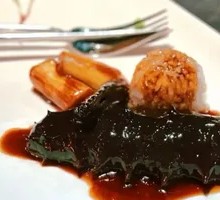 Braised Sea Cucumber with Green Onion