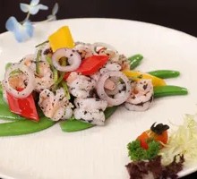 Truffle Stir-fried Shrimp with Kidney