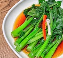 Steamed Guangdong Mustard Greens