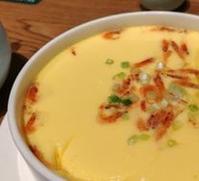 Salmon Shrimp Steamed Egg