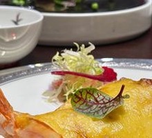 Black Truffle Golden Sauce Baked Giant Prawn