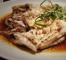 Steamed Snakehead Fish with Cantonese Style