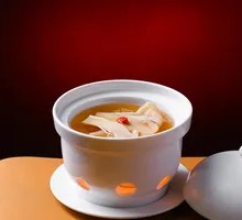Conch Shell Chicken Soup with Matsutake Mushroom