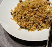 Pickled Cabbage and Beef Fried Rice