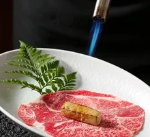 Grilled Foie Gras with Snowflake Beef