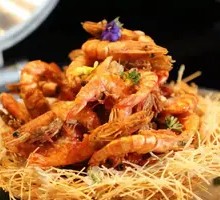 Salt-Baked Large Shrimp