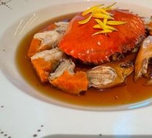 Steamed and Marinated Crab with Full Roe