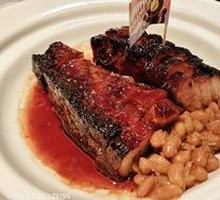 Thick Honey Glazed Barbecue Pork