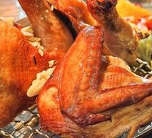 Berries Smoked Crispy Chicken