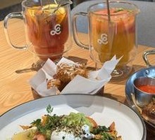 Smoked Salmon with Spicy Kimchi Fried Rice