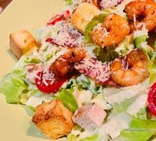 Sea Shrimp Caesar Salad