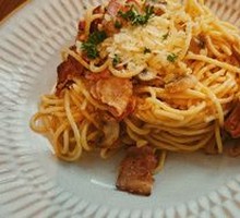 Creamy Bacon Cheese Pasta