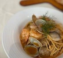 Tom Yum Seafood Pasta