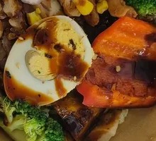 Seafood and Meat Platter Rice