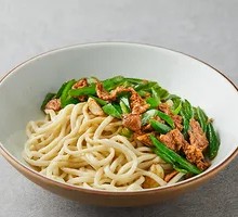 青椒牛肉盖浇面